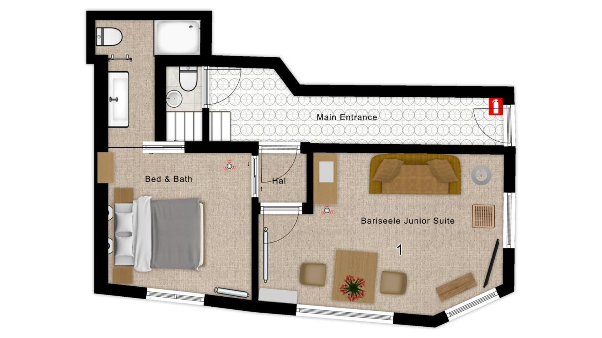 Bariseele B&B (Adults Only) Brugge Rom bilde